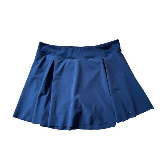 NIKE Dri-Fit women's skort/skirt, workout; athletic stretchy, size XL, Navy Blue - Picture 1 of 9